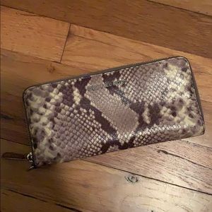 Snake skin Micheal khors wallet